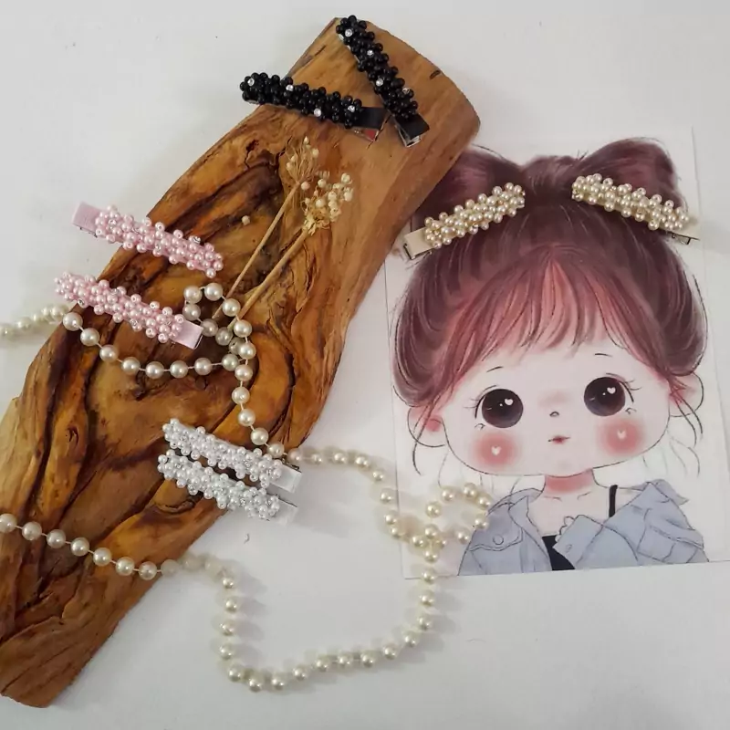 گیره  مروارید دوزی .در رنگبندی